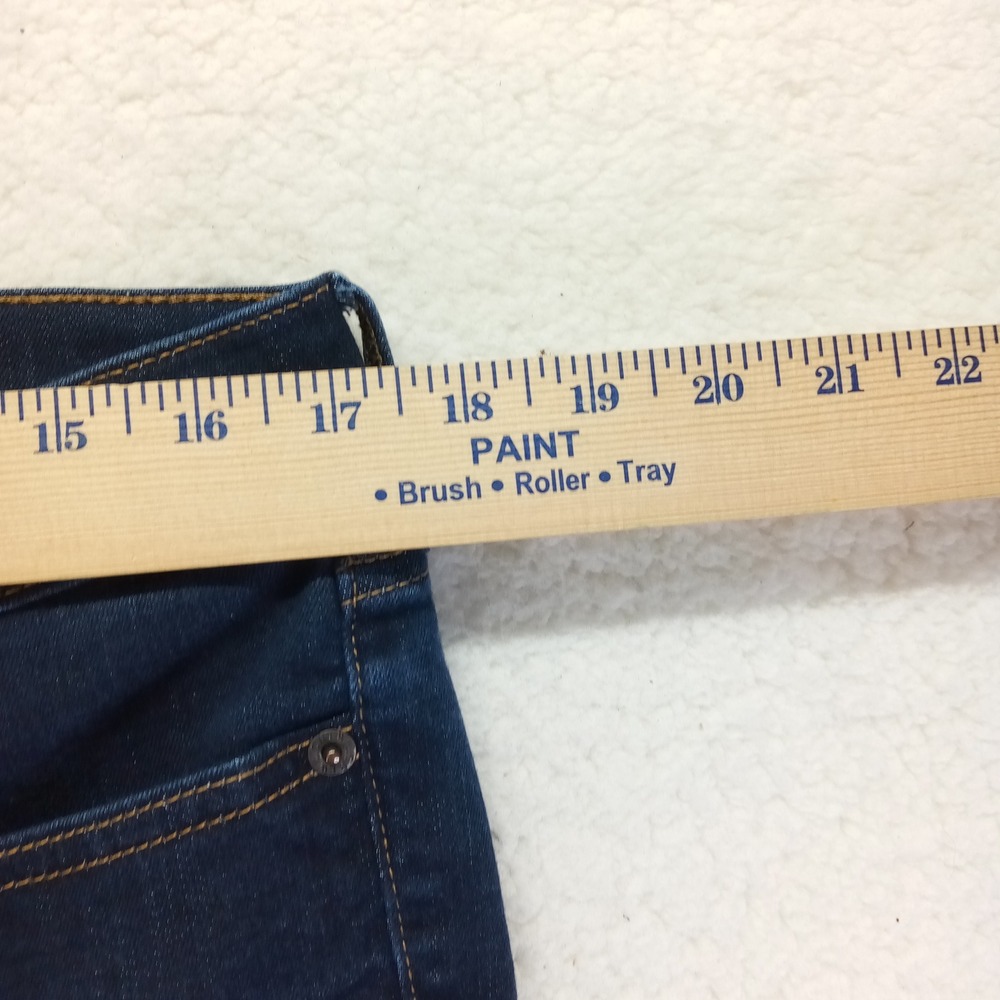 J.Crew Toothpick Skinny Jeans Dark Indigo Stretch Denim Size 32/30 E0823 Mens - Picture 5 of 10